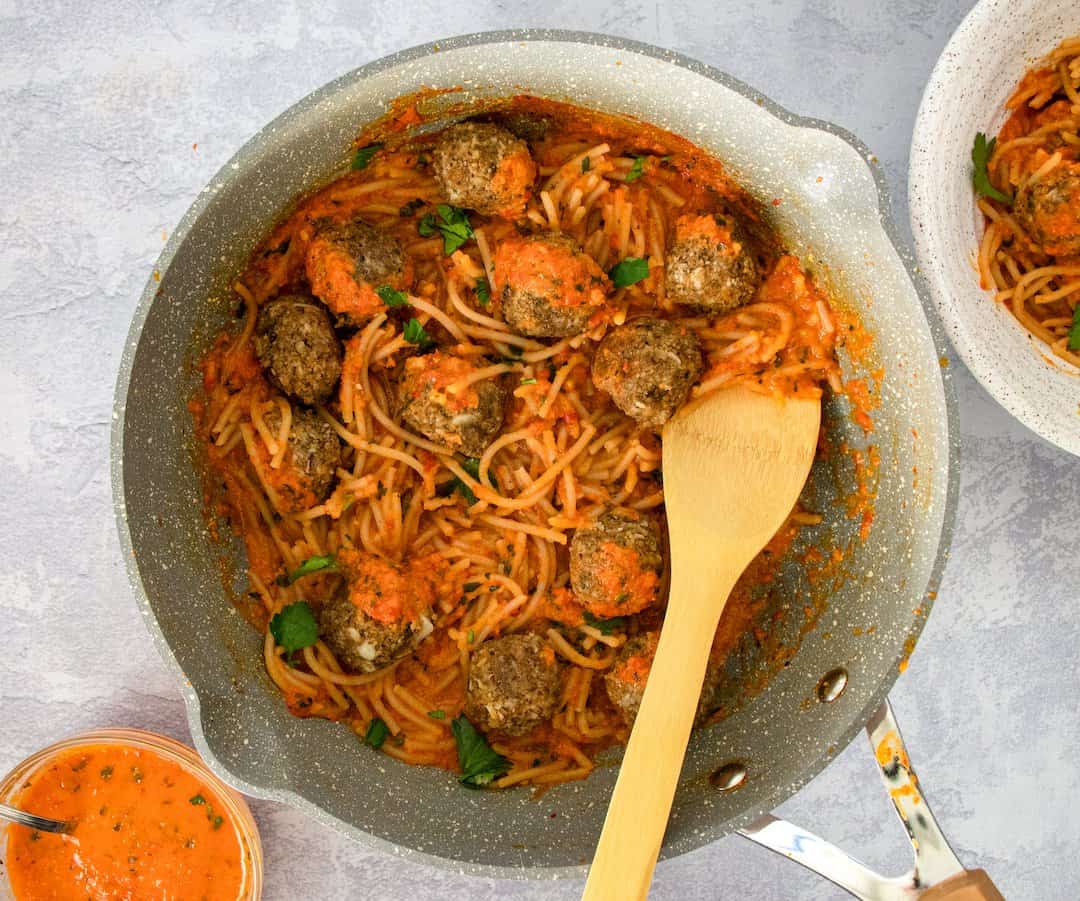 Gluten-Free Meatless Meatballs