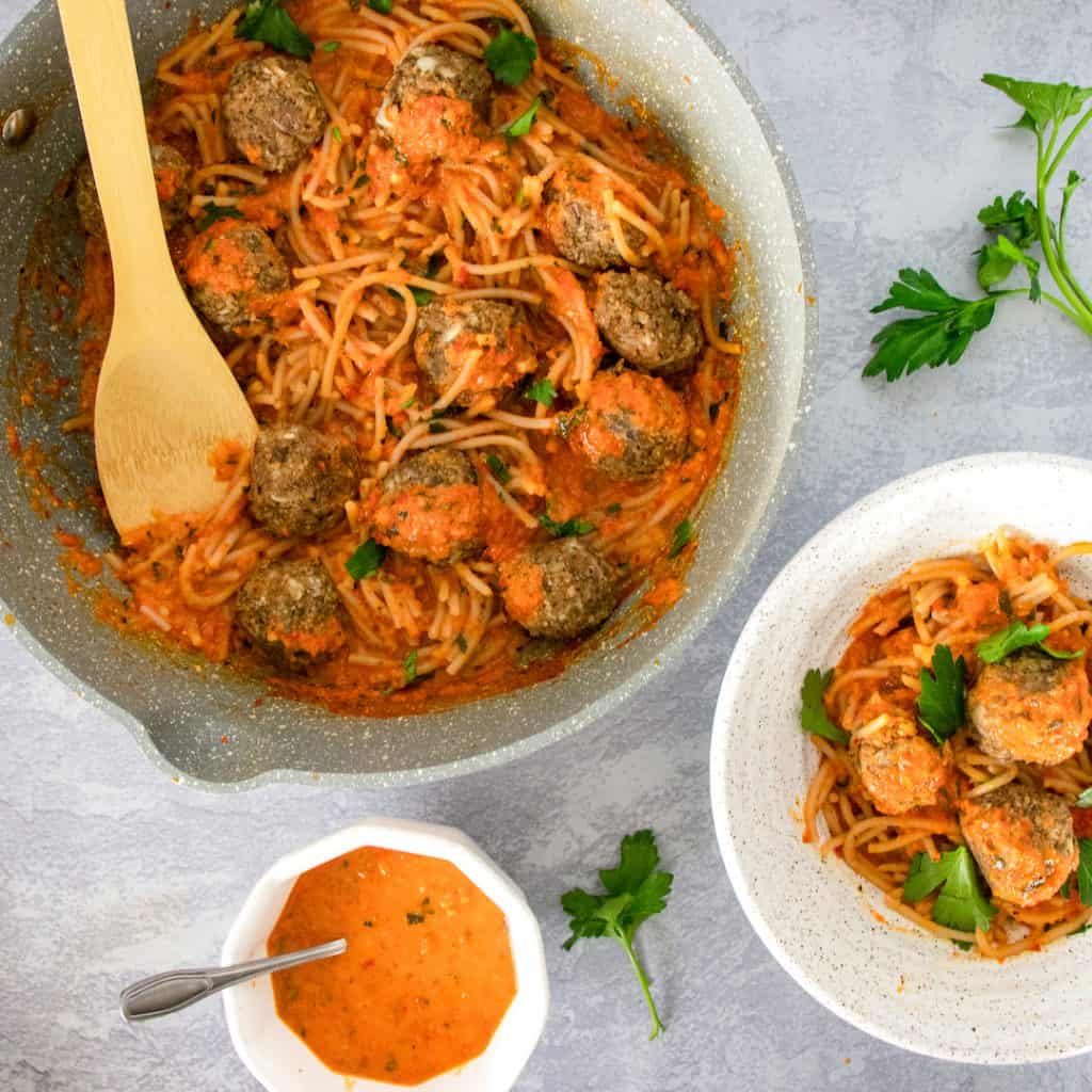 Gluten-Free Meatless Meatballs