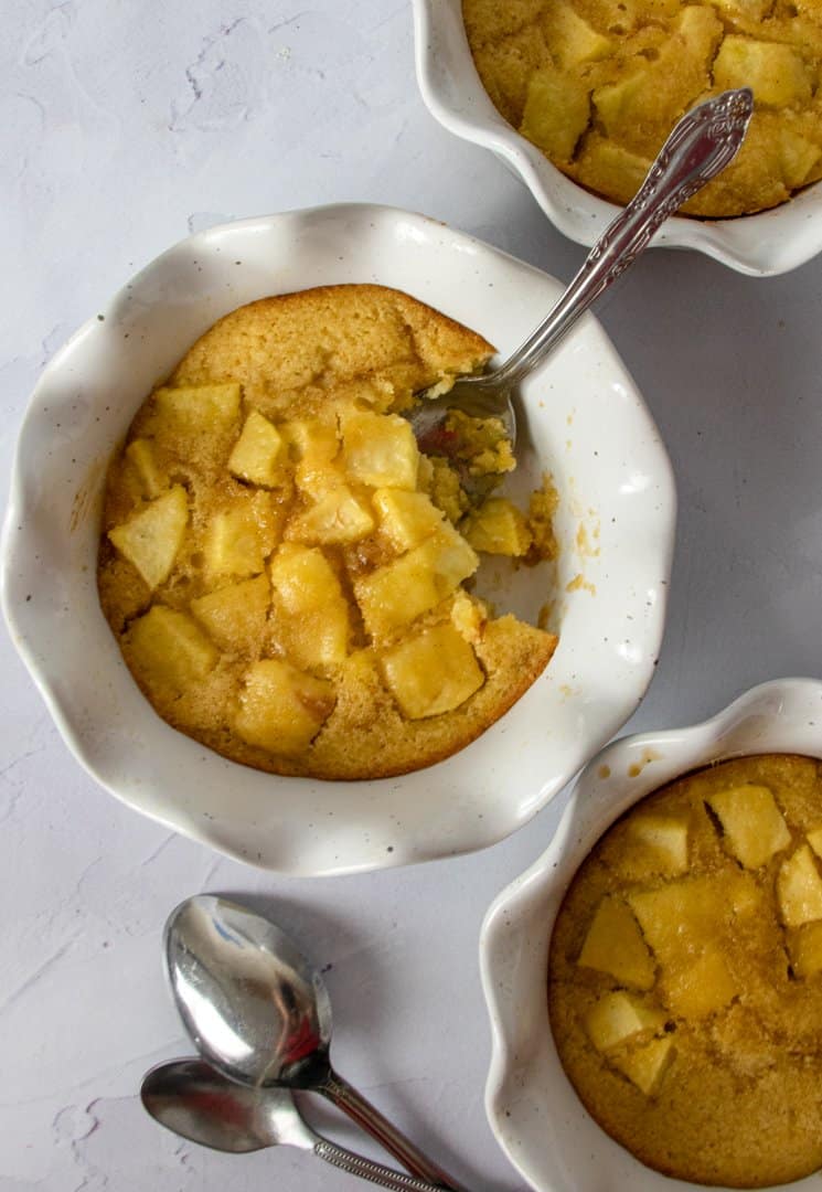 Sticky Apple Pudding Cake with Caramel Sauce — Let's Dish Recipes