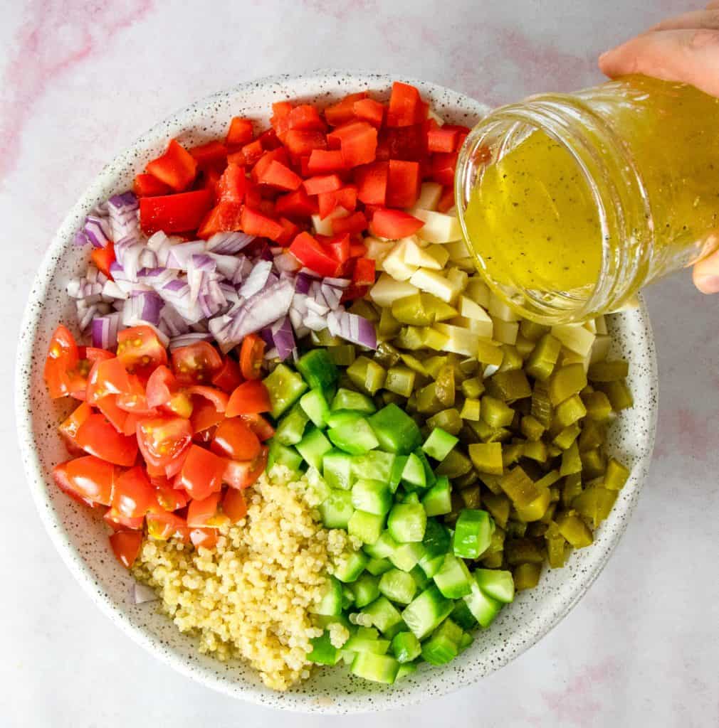 Hearts of Palm Quinoa Salad