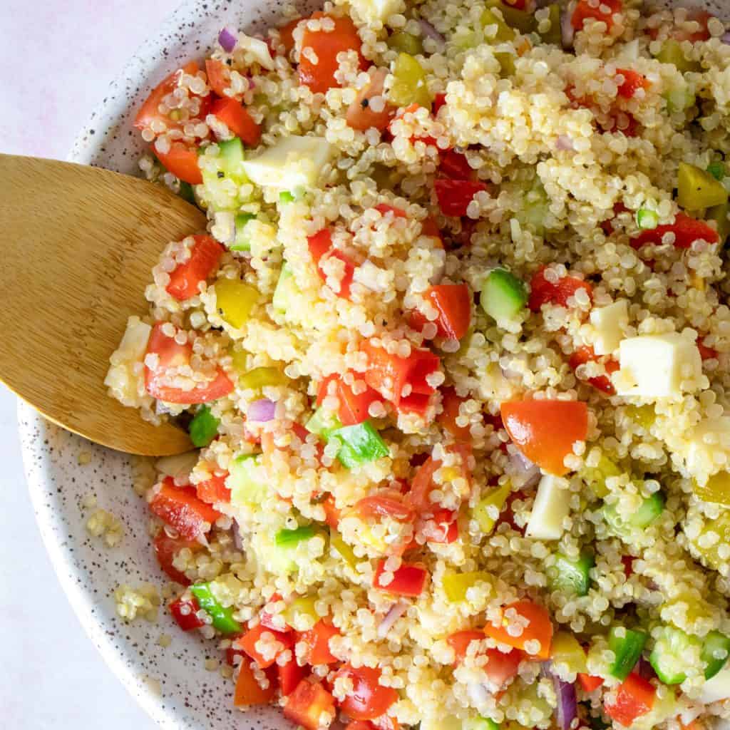 Hearts of Palm Quinoa Salad