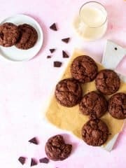 Chocolate Fudge Cookies13