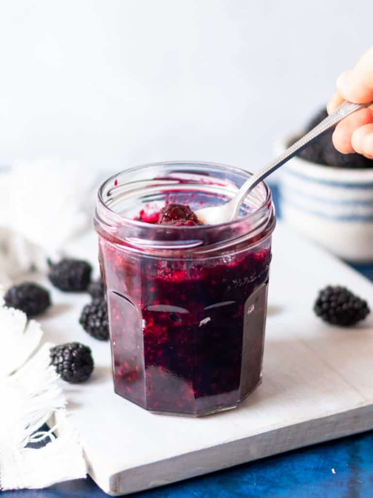 blackberry compote