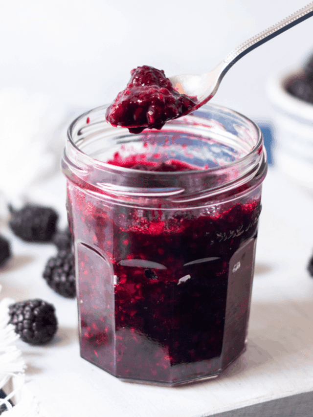 3 Ingredient Blackberry Compote