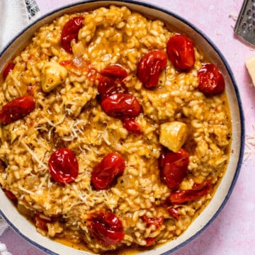 Tomato & Garlic Confit Risotto