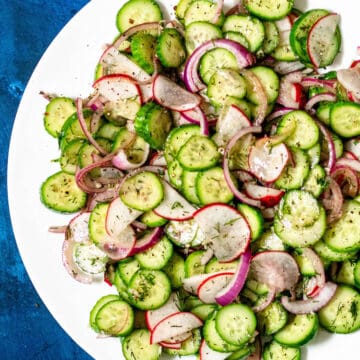 cucumber radish salad