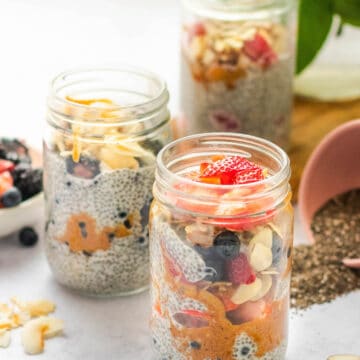 chia seed pudding many different ways