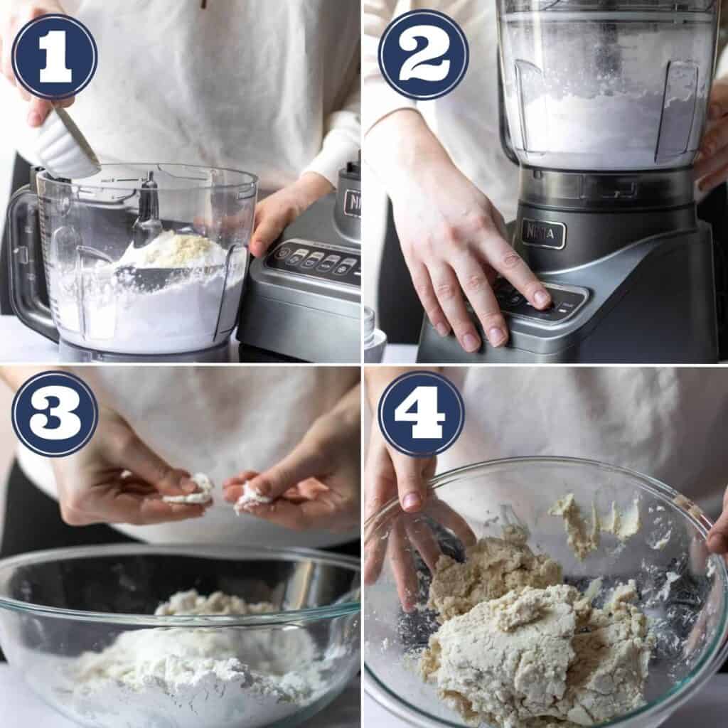 instructions about how to make gluten free puff pastry dough